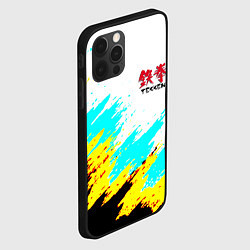 Чехол для iPhone 12 Pro Теккен краски файтинг, цвет: 3D-черный — фото 2