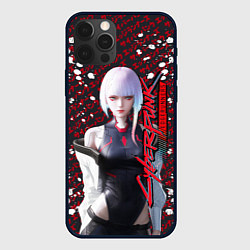 Чехол для iPhone 12 Pro Lucyna Kushinada - Cyberpunk: Edgerunners, цвет: 3D-черный