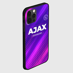Чехол для iPhone 12 Pro Ajax legendary sport grunge, цвет: 3D-черный — фото 2