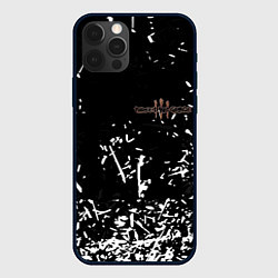 Чехол для iPhone 12 Pro Three days grace краски, цвет: 3D-черный