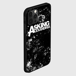 Чехол для iPhone 12 Pro Asking Alexandria black ice, цвет: 3D-черный — фото 2