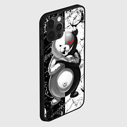 Чехол для iPhone 12 Pro Monokuma - Danganronpa, цвет: 3D-черный — фото 2
