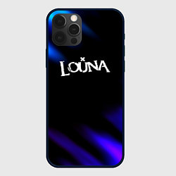 Чехол для iPhone 12 Pro Louna neon bend, цвет: 3D-черный