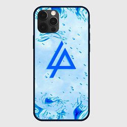 Чехол для iPhone 12 Pro Linkin park холодный огонь бренд, цвет: 3D-черный