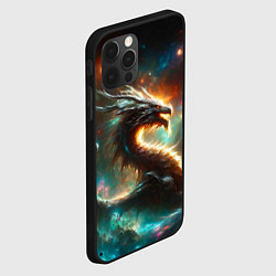 Чехол для iPhone 12 Pro The incredible space dragon, цвет: 3D-черный — фото 2