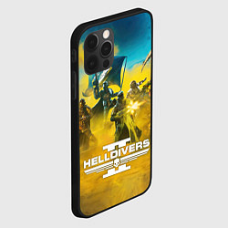 Чехол для iPhone 12 Pro Helldivers 2: Confrontation, цвет: 3D-черный — фото 2
