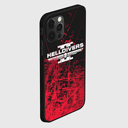 Чехол для iPhone 12 Pro Helldivers 2: Red Blood, цвет: 3D-черный — фото 2