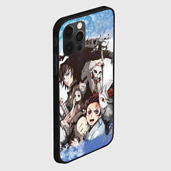 Чехол для iPhone 12 Pro Персонажи- Клинок, рассекающий демонов, цвет: 3D-черный — фото 2