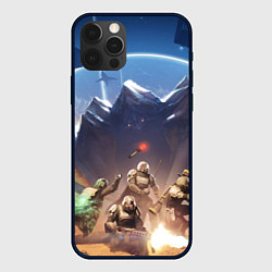 Чехол для iPhone 12 Pro Helldivers 2, цвет: 3D-черный