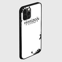 Чехол для iPhone 12 Pro Horizon: Zero Dawn текстура, цвет: 3D-черный — фото 2