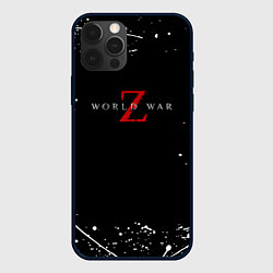 Чехол для iPhone 12 Pro World war z краски, цвет: 3D-черный
