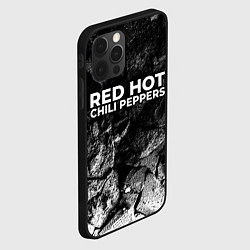 Чехол для iPhone 12 Pro Red Hot Chili Peppers black graphite, цвет: 3D-черный — фото 2