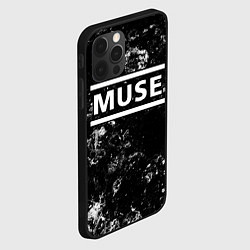 Чехол для iPhone 12 Pro Muse black ice, цвет: 3D-черный — фото 2