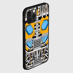 Чехол для iPhone 12 Pro Броня бамблби трансформеры, цвет: 3D-черный — фото 2