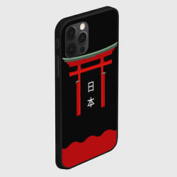 Чехол для iPhone 12 Pro Японские врата тории, цвет: 3D-черный — фото 2