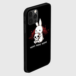 Чехол для iPhone 12 Pro Хищный кролик, цвет: 3D-черный — фото 2