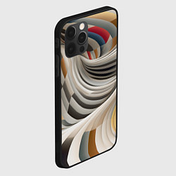 Чехол для iPhone 12 Pro Спиральная галактика, цвет: 3D-черный — фото 2