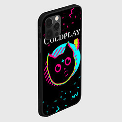 Чехол для iPhone 12 Pro Coldplay - rock star cat, цвет: 3D-черный — фото 2