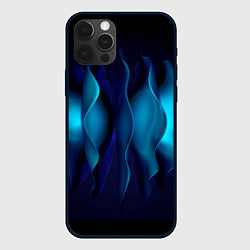 Чехол для iPhone 12 Pro Объемные пластины шаром, цвет: 3D-черный