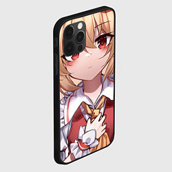 Чехол для iPhone 12 Pro Touhou Project Flandre милая улыбка, цвет: 3D-черный — фото 2