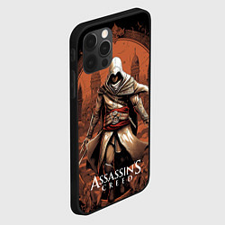 Чехол для iPhone 12 Pro Assassins creed город в песках, цвет: 3D-черный — фото 2