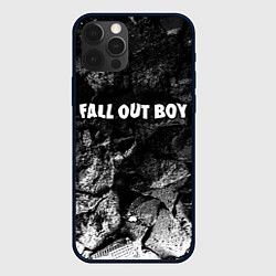 Чехол iPhone 12 Pro Fall Out Boy black graphite