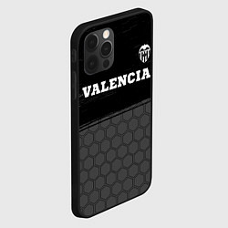Чехол для iPhone 12 Pro Valencia sport на темном фоне посередине, цвет: 3D-черный — фото 2