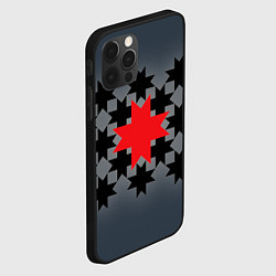 Чехол для iPhone 12 Pro Этно серый, цвет: 3D-черный — фото 2