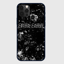 Чехол iPhone 12 Pro Crystal Castles black ice