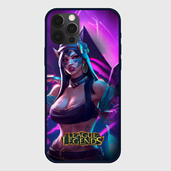 Чехол для iPhone 12 Pro League of Legends Kaisa Kda style, цвет: 3D-черный