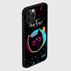 Чехол для iPhone 12 Pro Pink Floyd - rock star cat, цвет: 3D-черный — фото 2