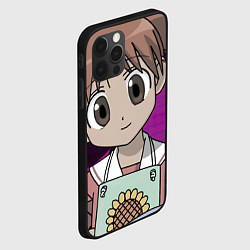 Чехол для iPhone 12 Pro Azumanga Daioh Тиё Михама, цвет: 3D-черный — фото 2