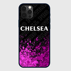 Чехол для iPhone 12 Pro Chelsea pro football посередине, цвет: 3D-черный