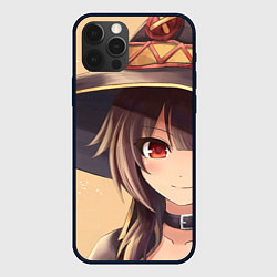 Чехол для iPhone 12 Pro Konosuba Мэгумин cute, цвет: 3D-черный