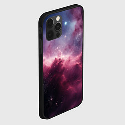 Чехол для iPhone 12 Pro Абстрактный космос фантастика, цвет: 3D-черный — фото 2