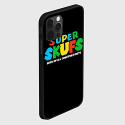 Чехол для iPhone 12 Pro Super skufs, цвет: 3D-черный — фото 2