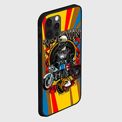 Чехол для iPhone 12 Pro V-twin, цвет: 3D-черный — фото 2