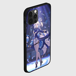 Чехол для iPhone 12 Pro Genshin Impact Furina servants, цвет: 3D-черный — фото 2