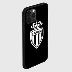 Чехол для iPhone 12 Pro Monaco fc club sport, цвет: 3D-черный — фото 2