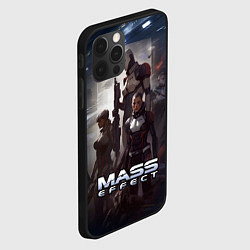 Чехол для iPhone 12 Pro Mass Effect game, цвет: 3D-черный — фото 2