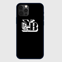 Чехол для iPhone 12 Pro Янг бойс фк клуб, цвет: 3D-черный