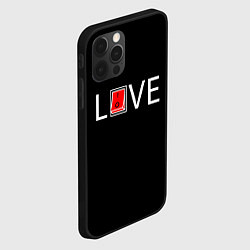 Чехол для iPhone 12 Pro Любовь - всё включено, цвет: 3D-черный — фото 2