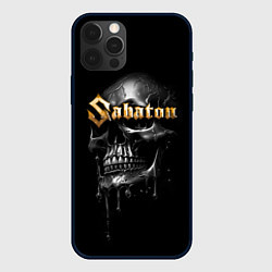 Чехол для iPhone 12 Pro Sabaton - rock group, цвет: 3D-черный