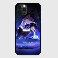 Чехол для iPhone 12 Pro Honkai Star Rail Black Swan, цвет: 3D-черный