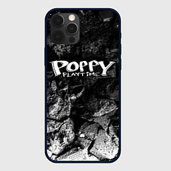 Чехол для iPhone 12 Pro Poppy Playtime black graphite, цвет: 3D-черный