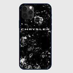 Чехол для iPhone 12 Pro Chrysler black ice, цвет: 3D-черный