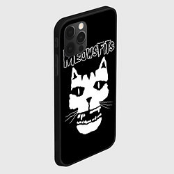 Чехол для iPhone 12 Pro Misfits - Meowsfits, цвет: 3D-черный — фото 2