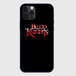Чехол для iPhone 12 Pro Blood Knights logo rpg, цвет: 3D-черный