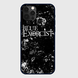 Чехол для iPhone 12 Pro Blue Exorcist black ice, цвет: 3D-черный