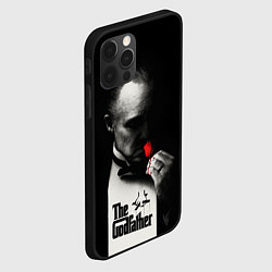 Чехол для iPhone 12 Pro The Godfather - Don Vito, цвет: 3D-черный — фото 2